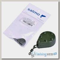 Груз Salmo с вертлюгом Bun Swivel Green 80г