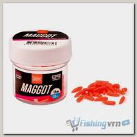 Насадки искусственные съедобные Lucky John Pro Series Maggot Red опарыш 12мм 30шт.