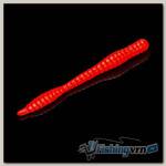 Приманка Soorex Soorex Worm 80мм (1.3г, 6 шт) цвет 132 Красный, аромат - Персик