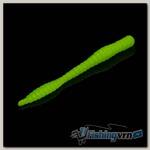 Приманка Soorex Soorex Worm 80мм (1.3г, 6 шт) цвет 104 Шартрез, аромат - Клубника