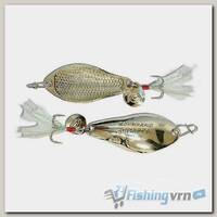 Блесна колеблющаяся Kosadaka Warga Spoon (5 г) SILVER