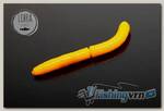 Приманка Libra Lures Fatty D'Worm 65 (008 Dark yellow) (Сыр) (6,5см) 10 шт.
