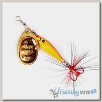 Блесна вращающаяся Lucky John Trian Blade Round 001 9г