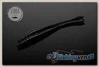 Приманка Libra Lures Dying Worm 70 (040 Black) (Криль) (7см) 15 шт.