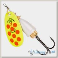 Блесна вращающаяся Blue Fox Vibrax UV BFU4-YOPU (10 г)