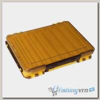 Коробка двухсторонняя для воблеров Kosadaka TB-S31B-Y 27x19x5см, желтая