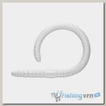 Приманка Libra Lures Flex Worm 95 (004 Silver Pearl) (Сыр) (95мм) 10 шт.