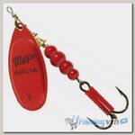 Блесна вращающаяся Mepps Aglia Platinum Rouge #5 (13 г) красная
