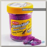 Паста форелевая Berkley Powerbait Natural Scent Glitter Trout Bait (50 г) Nymph Glitter