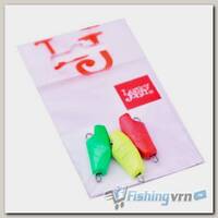 Груз-головки разборные Lucky John Jig Rover RGY Mix1 3шт. 14г