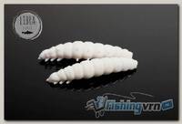 Приманка Libra Lures larva 35 (001 White) (Сыр) (3,5см) 12 шт.