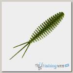 Приманка Libra Lures Turbo Worm 56 (031 Olive) (Сыр) (5,6см) 8 шт.
