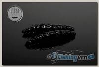 Приманка Libra Lures larva 45 (040 Black) (Сыр) (4,5см) 8 шт.