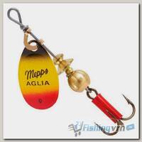 Блесна вращающаяся Mepps Aglia Fluo Furia #0 (2,5 г)