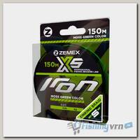 Плетеный шнур Zemex Iron X5 150 м, d 0.30 мм, moss green
