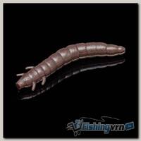 Приманка Soorex King Worm 55мм (1.8г, 7 шт) цвет 124 Графит, аромат - Клубника