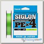 Шнур плетеный Sunline Siglon PE X4 150м #0.8 Light Green