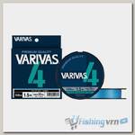 Плетеная леска VARIVAS PE X4 #0.8 150м Water Blue