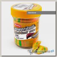 Паста форелевая Berkley Powerbait Natural Scent Glitter Trout Bait (50 г) Liver Rainbow