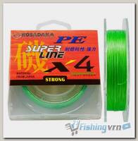Леска плетеная Kosadaka Super Line PE X4 150м (0,12мм) Light green