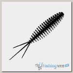 Приманка Libra Lures Turbo Worm 56 (040 Black) (Сыр) (5,6см) 8 шт.
