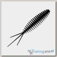 Приманка Libra Lures Turbo Worm 56 (040 Black) (Сыр) (5,6см) 8 шт.