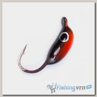 Мормышка вольфрамовая Lucky John БАНАН рижский крашеный 0,40мм 1,85г 5 шт. цв.375