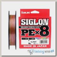 Шнур плетеный Sunline Siglon PE X8 150м #2.5 Multicolor