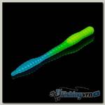 Приманка Soorex Soorex Worm 80мм (1.3г, 6 шт) цвет 216 Шартрез-Голубое свечение, аромат - Креветка